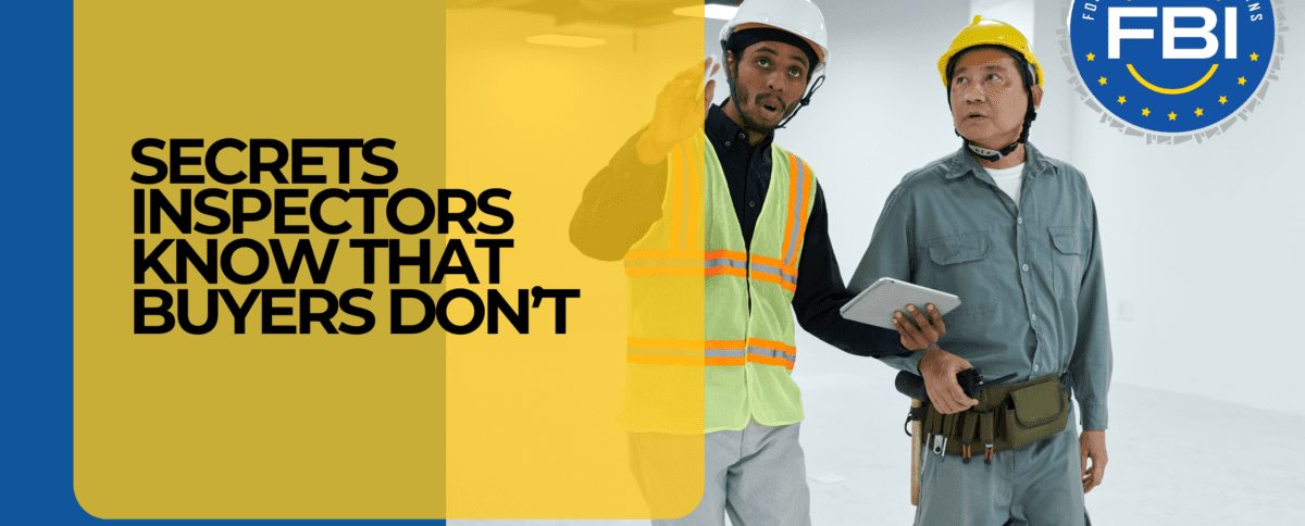 Secrets Inspectors Know That Buyers Don’t
