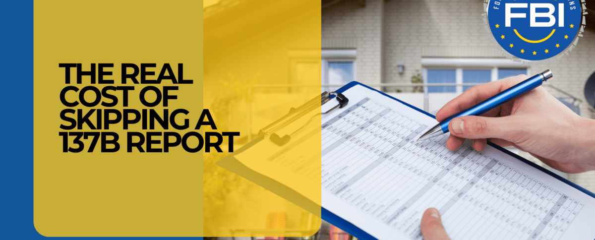 The Real Cost of Skipping a 137B Report